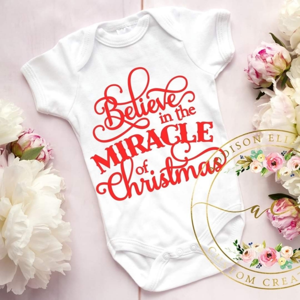 Custom Christmas onesie or children's shirt